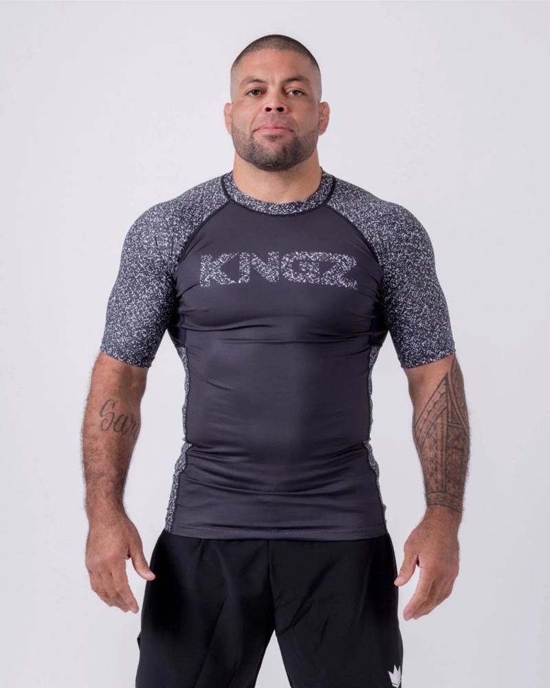 Kingz noise v2 Rashguard-black/white